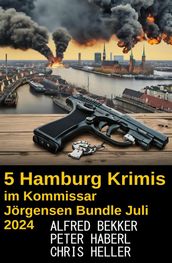 5 Hamburg Krimis im Kommissar Jorgensen Bundle Juli 2024