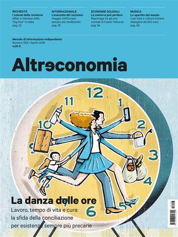 Altreconomia 203 - Aprile 2018 - AA.VV. Artisti Vari