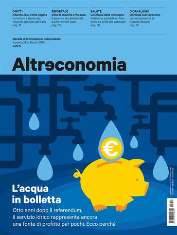 Altreconomia 213 - Marzo 2019 - AA.VV. Artisti Vari