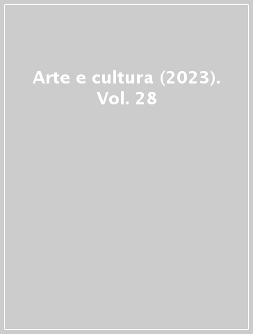 Arte e cultura (2023). Vol. 28