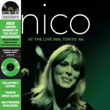 At the live inn, tokyo '86 (vinyl crysta - Nico