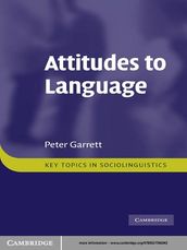 Attitudes to Language