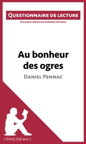 Au bonheur des ogres de Daniel Pennac