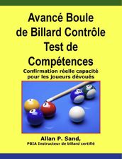 Avancé Boule de Billard Contrôle Test de Compétences - Confirmation réelle capacité pour les joueurs dévoués