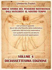 BREVE STORIA DEL PENSIERO MATEMATICO DALL ANTICHITA  AL NOSTRO TEMPO