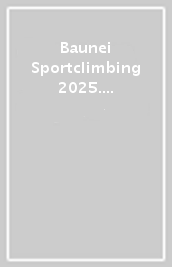 Baunei Sportclimbing 2025. Ediz. inglese