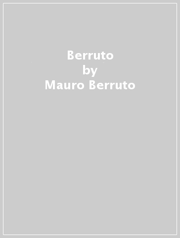 Berruto - Mauro Berruto