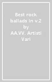 Best rock ballads in v.2