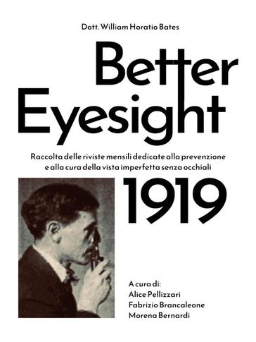 Better Eyesight 1919 - William Horatio Bates