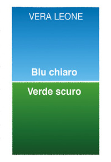 Blu chiaro verde scuro - Vera Leone