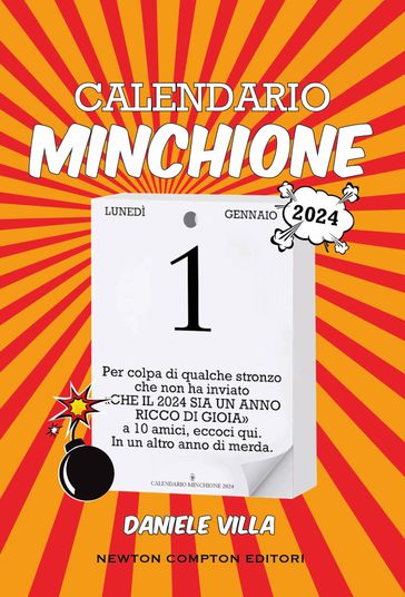 Calendario minchione 2024 - Daniele Villa