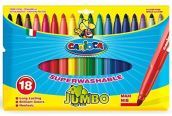 Carioca Jumbo Busta Di Cartone  18 Pz.