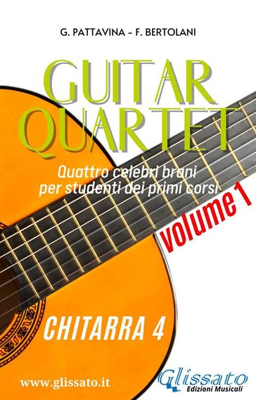 Chitarra 4 - Guitar Quartet collection volume1 - Giovanni Pattavina - Francesca Bertolani - Francesco Leone