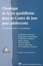 Chronique de la vie quotidienne dans un centre de jour pour adolescents : de la théorie à la pratique