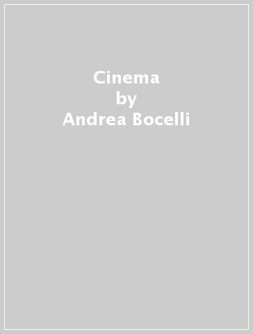 Cinema - Andrea Bocelli