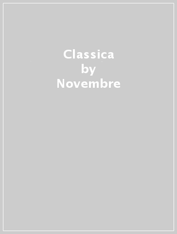 Classica - Novembre