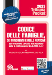 Codice delle famiglie, dei minorenni e delle persone