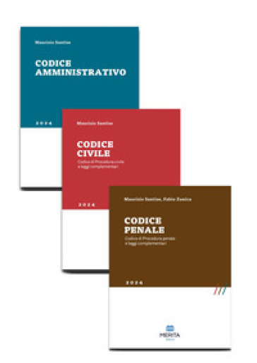 Codice penale-Codice amministrativo-Codice civile. Kit 2024 - Maurizio Santise - Fabio Zunica