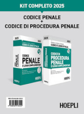 Codice penale e Codice di procedura penale 2025. Kit completo