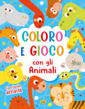 Coloro e gioco con gli animali. Ediz. a colori