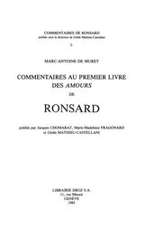 Commentaires au premier livre des 