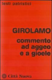 Commento ad Aggeo e a Gioele