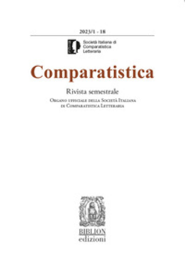 Comparatistica (2023). Vol. 1