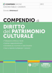 Compendio di diritto del patrimonio culturale