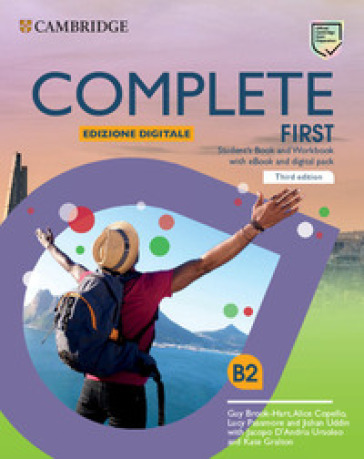 Complete first. Student's book and Workbook. Per le Scuole superiori. Con e-book. Con espansione online - Guy Brook-Hart - Alice Copello - Passmore Lucy