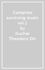 Complete surviving music vol.1