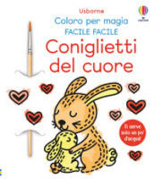 Coniglietti del cuore. Ediz. illustrata. Con pennello