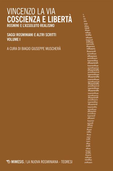 Coscienza e libertà - Vincenzo La Via