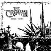 Crown of thorns - white black marbled