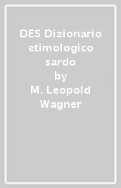 DES Dizionario etimologico sardo