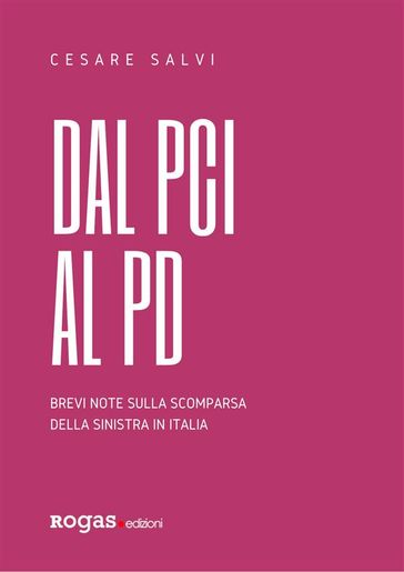 Dal PCI al PD - Cesare Salvi