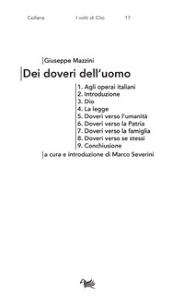 Dei doveri dell'uomo - Giuseppe Mazzini