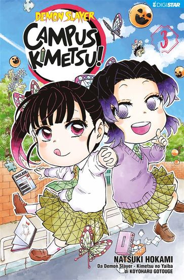 Demon Slayer - Campus Kimetsu! 3 - Koyoharu GOTOUGE - Natsuki Hokami