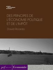 Des principes de l économie politique et de l impôt