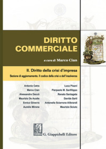 Diritto commerciale. Vol. 2: Diritto della crisi d'impresa