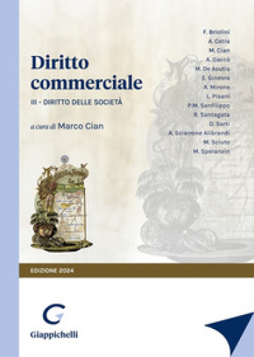 Diritto commerciale. Vol. 3: Diritto delle società