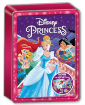 Disney princess. Storie di latta. Con adesivi. Ediz. a colori. Con 4 pennarelli. Con Poster