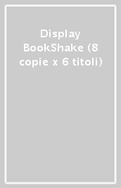 Display BookShake (8 copie x 6 titoli)