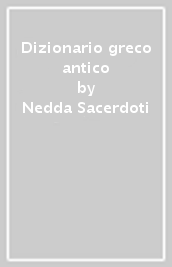 Dizionario greco antico