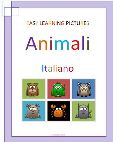 Easy Learning Pictures. Animali. - Sr Jose Remigio Gomis Fuentes