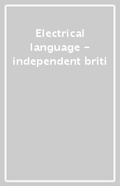 Electrical language -  independent briti