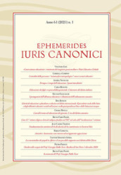 Ephemerides Iuris canonici (2021). Vol. 1