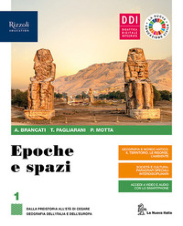 Epoche e spazi. Con Covid-19: educazione civica e pandemia. Per le Scuole superiori. Con e-book. Con espansione online. Vol. 1 - Antonio Brancati - Trebi Pagliarani - Patrizia Motta