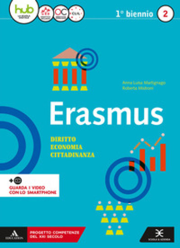 Erasmus. Diritto, economia, cittadinanza. Per gli Ist. tecnici e professionali. Con e-book. Con espansione online. Vol. 2 - Anna Martignago - Roberta Mistroni