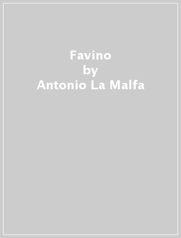 Favino - Antonio La Malfa