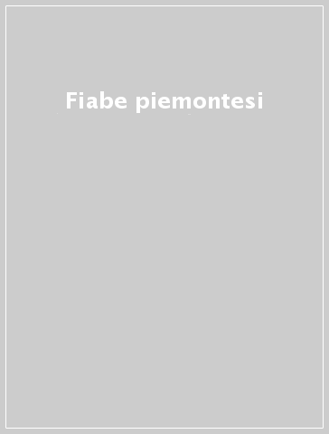 Fiabe piemontesi